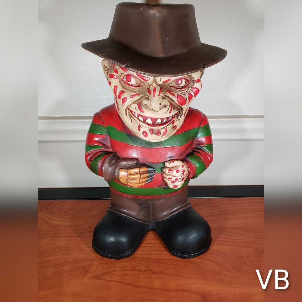 Nightmare On Elm Street Freddy Garden Knome.